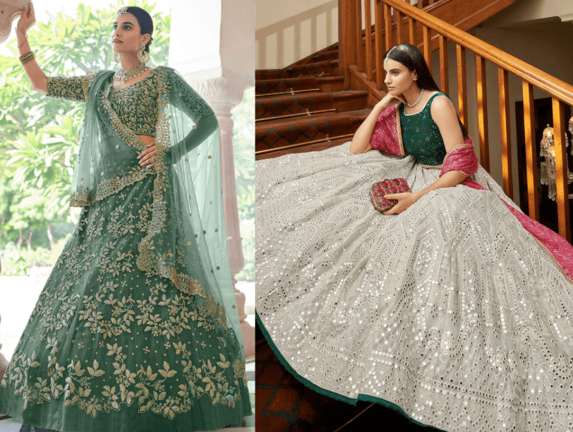 10 Lehenga Styles that are in Trend Right Now - Ria Fashions