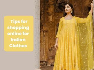  Tips for shopping online for Indian Clothes - Ria Fashions