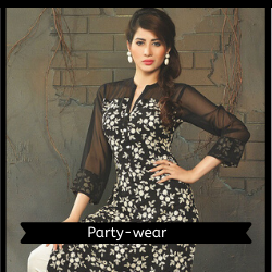 Party-wear kurtis - Ria Fashions
