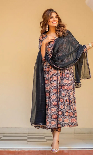 GJ Fashion Designer Churidar Salwar Suit for Women (3 Piece Suit) Ocasional