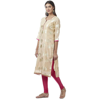 Chanderi Silk Kurti/Tunic - Ria Fashions