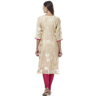 Chanderi Silk Kurti/Tunic - Ria Fashions