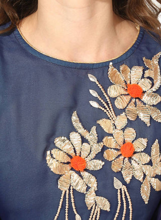 Embroidered Kurti - Ria Fashions