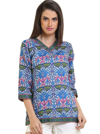 Readymade Short Cotton Tunic - Ria Fashions