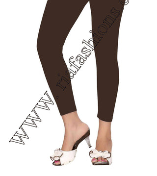 Leggings - Regular  - Dark Brown - Ria Fashions