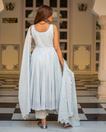 Dahlia Colored Suit Set In Mulmul Fabric - Ria Fashions