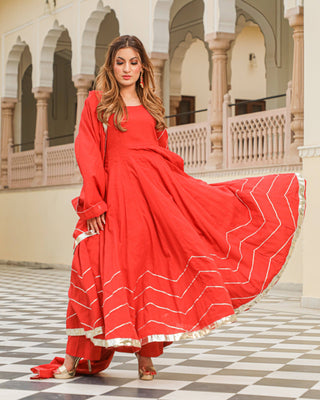 Dress Set Anarkali Style - Siddhi - Ria Fashions