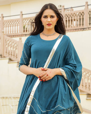 Dress Set Anarkali Style - Riddhi - Ria Fashions