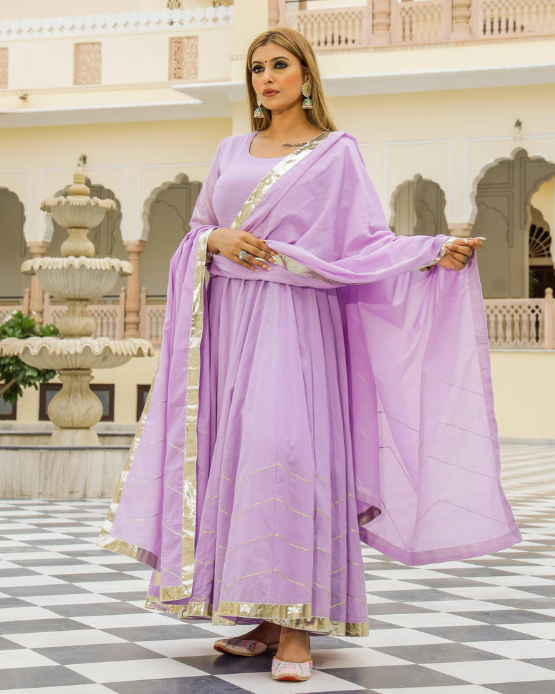 Dress Set Anarkali Style - Amba - Ria Fashions