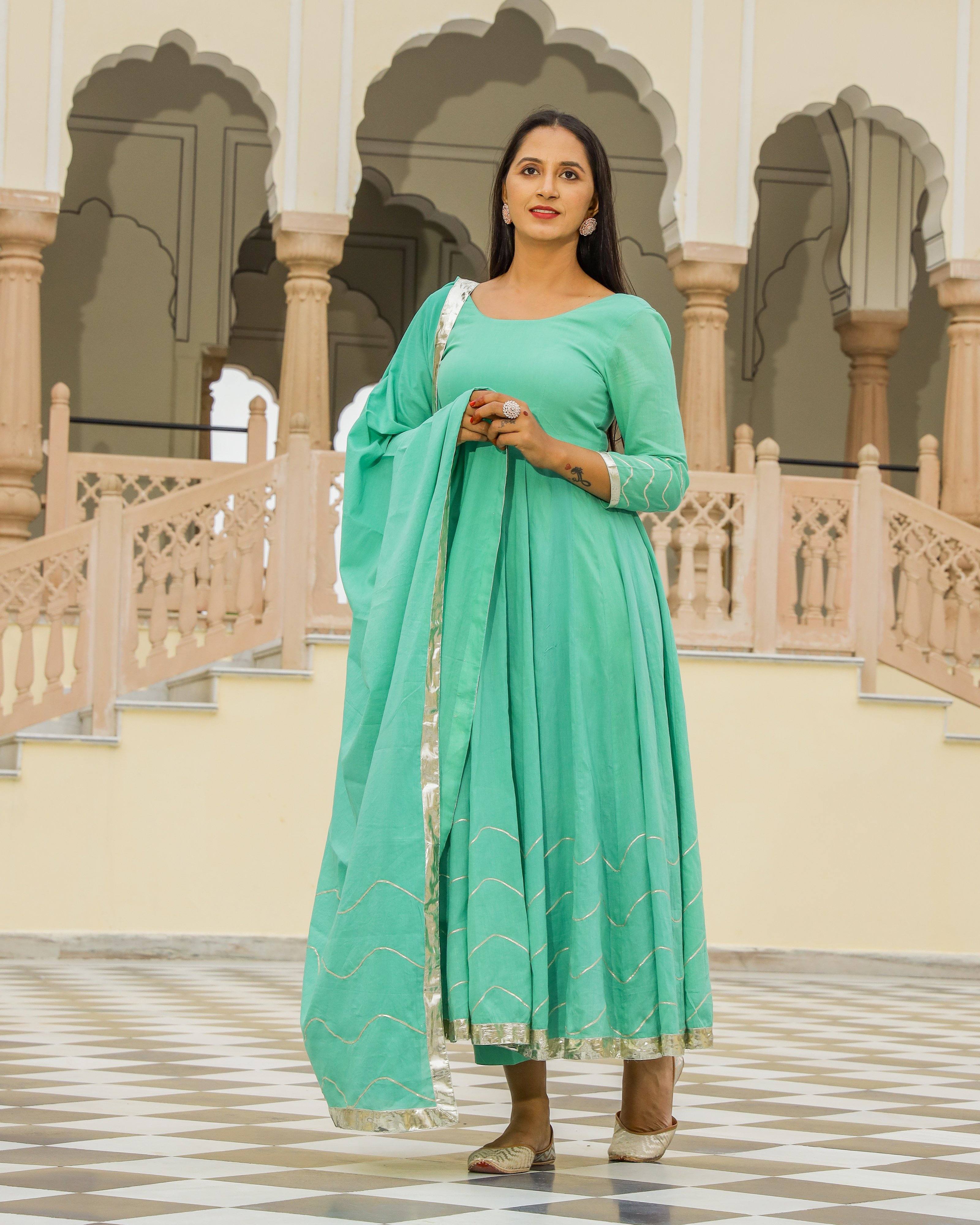 Dress Set Anarkali Style - Bramha | Anarkali kurta set with dupatta Ria Fashions Dress Set Anarkali Style - Bramha | Anarkali kurta set with dupatta Ria Fashions