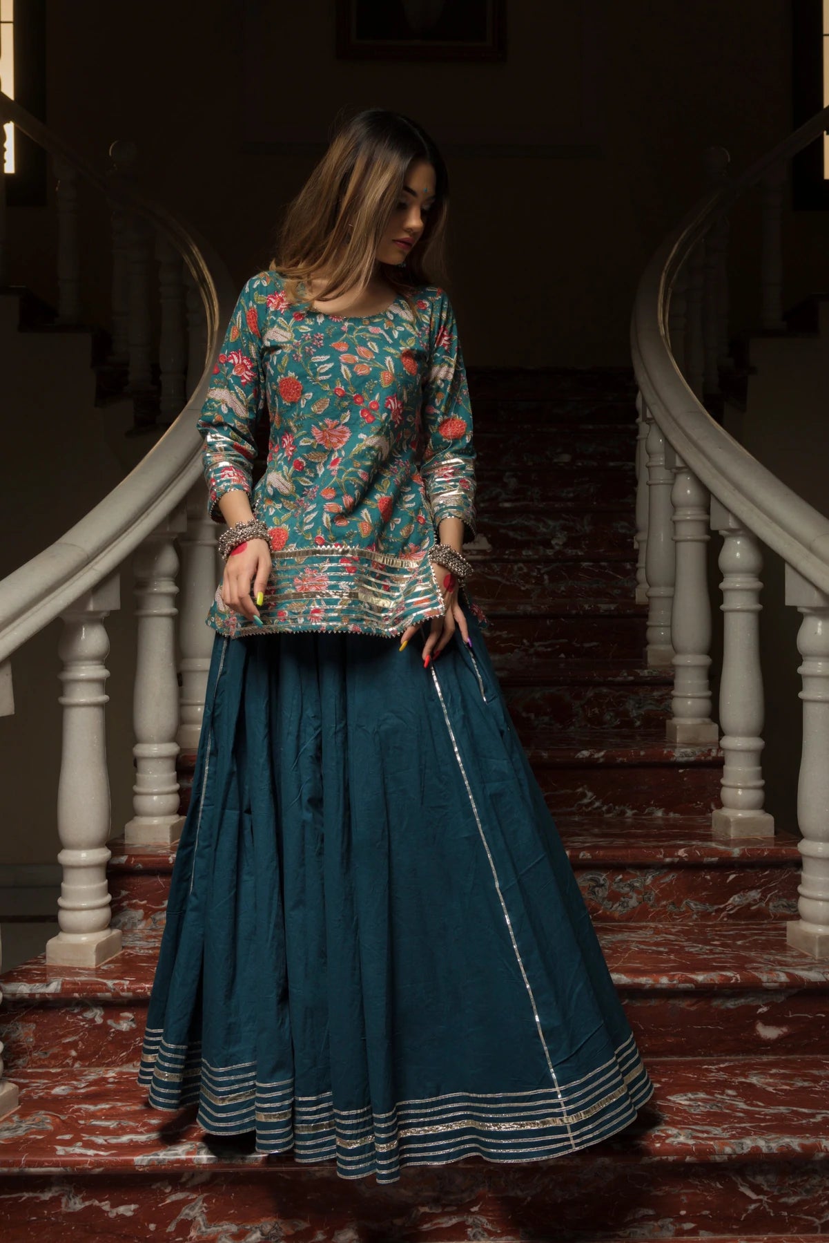 Online kurti skirt clearance