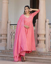 Dress Set Anarkali Style - Rampa - Ria Fashions