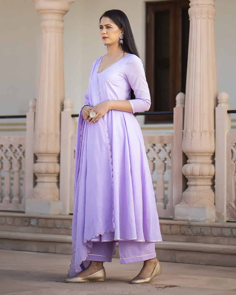 Dress Set Anarkali Style - Sampa - Ria Fashions