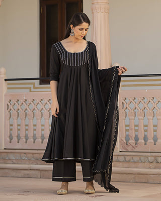 Dress Set Anarkali Style - Deepa - Ria Fashions