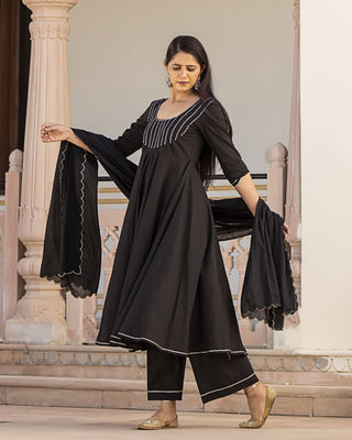 Dress Set Anarkali Style - Deepa - Ria Fashions