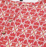 Red Printed Kurta Pant Set - Ria Fashions