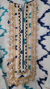 Kundan Embroidery Premium Cotton Kurta - Ria Fashions