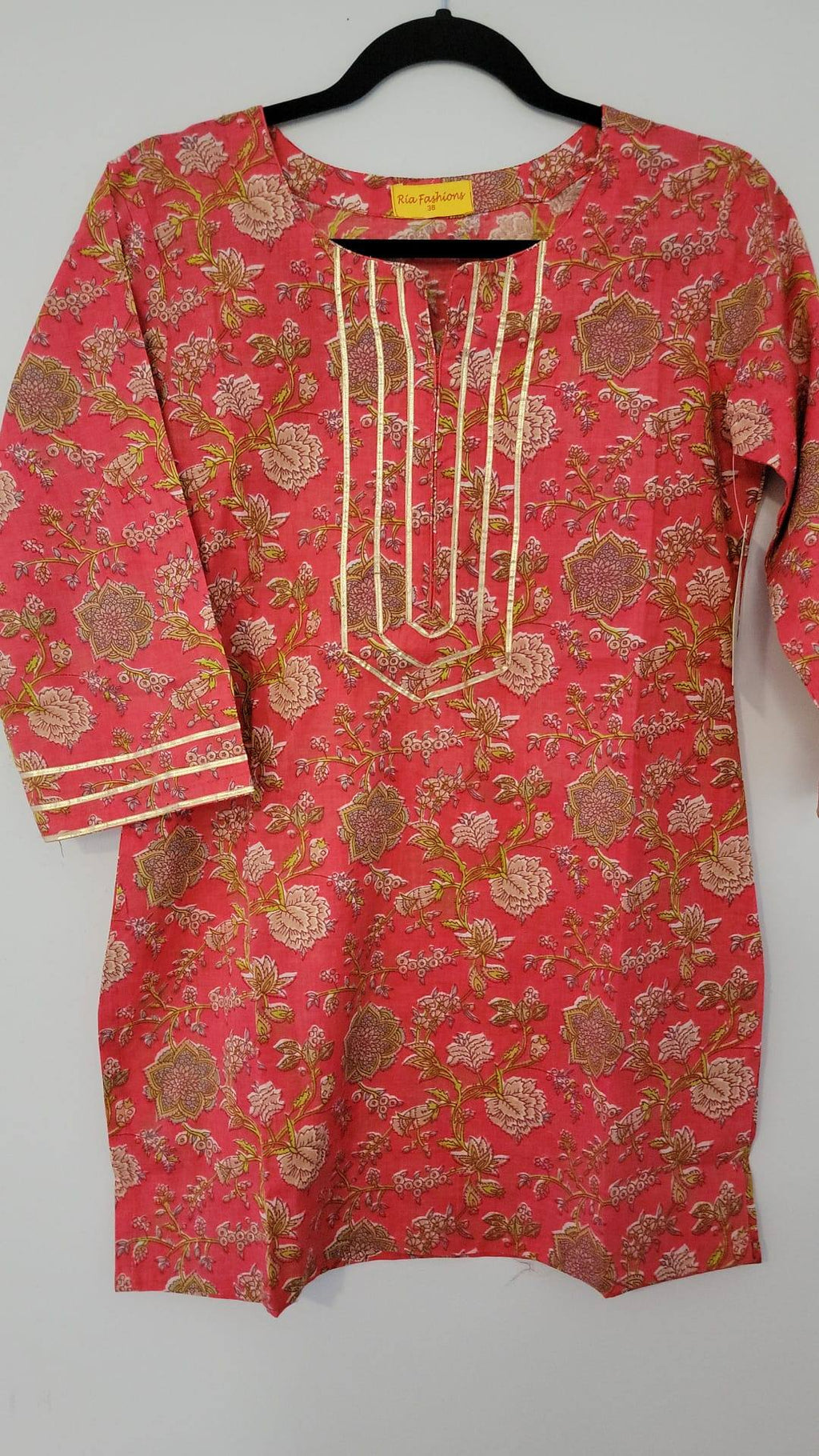 Printed cotton kurti - Ria Fashions