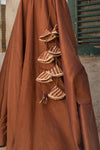 Cotton Silk Brown Anarkali Suit Set - Ria Fashions