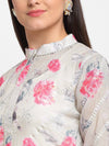 Double Layered Embroidered Kurti - Ria Fashions