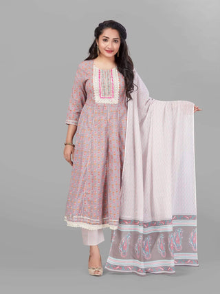 Stunning cotton salwar suit - Ria Fashions
