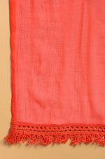 Red Suit Set with Dupatta - Ria Fashions